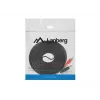 Garso kabelis LANBERG 3,5 mm į 2×RCA kištukas, 5 m, juodas