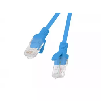 Tinklo komutacinis kabelis LANBERG Cat5e U/UTP 30 m RJ-45 į RJ-45 mėlynas