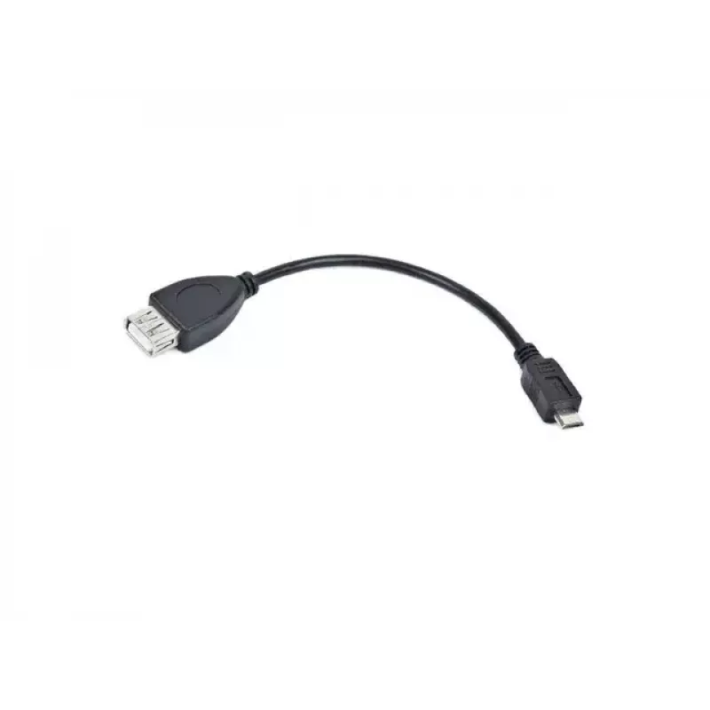 USB 2.0 kabelis LANBERG OEM-0006 — USB A į Micro-USB B, 0,15 m, juodas