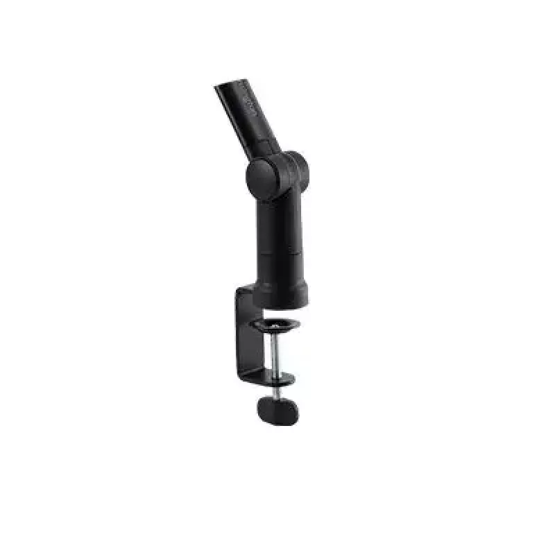 Mikrofono stovas su strypu Kensington A1020, tvirtinamas prie stalo, juodas