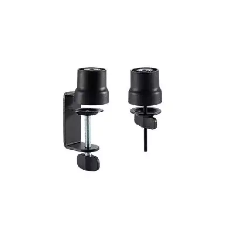 Mikrofono stovas su strypu Kensington A1020, tvirtinamas prie stalo, juodas