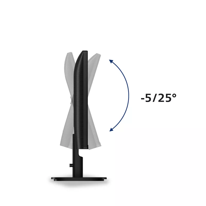 Philips 2000 serijos 24B2N2200/00 kompiuterio monitorius 60,5 cm (23,8 col.) 1920 x 1080 pikselių Full HD LCD juodas