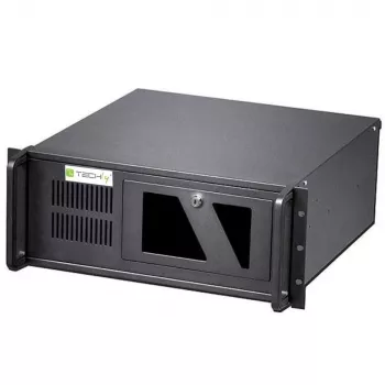 Techly pramoninė 4U montuojama kompiuterio korpusas I-CASE MP-P4HX-BLK2
