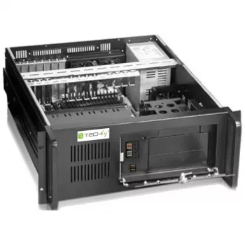 Techly pramoninė 4U montuojama kompiuterio korpusas I-CASE MP-P4HX-BLK2