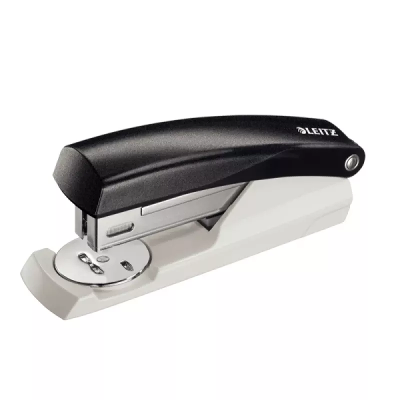 Leitz NeXXt segiklis 5501, 25 lapai, juodas, 26/6, plastikas, 80 g/m², viršutinis
