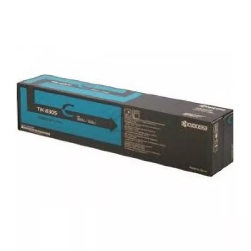 KYOCERA TK-8705C dažų kasetė 1 vnt. Originali Žydra