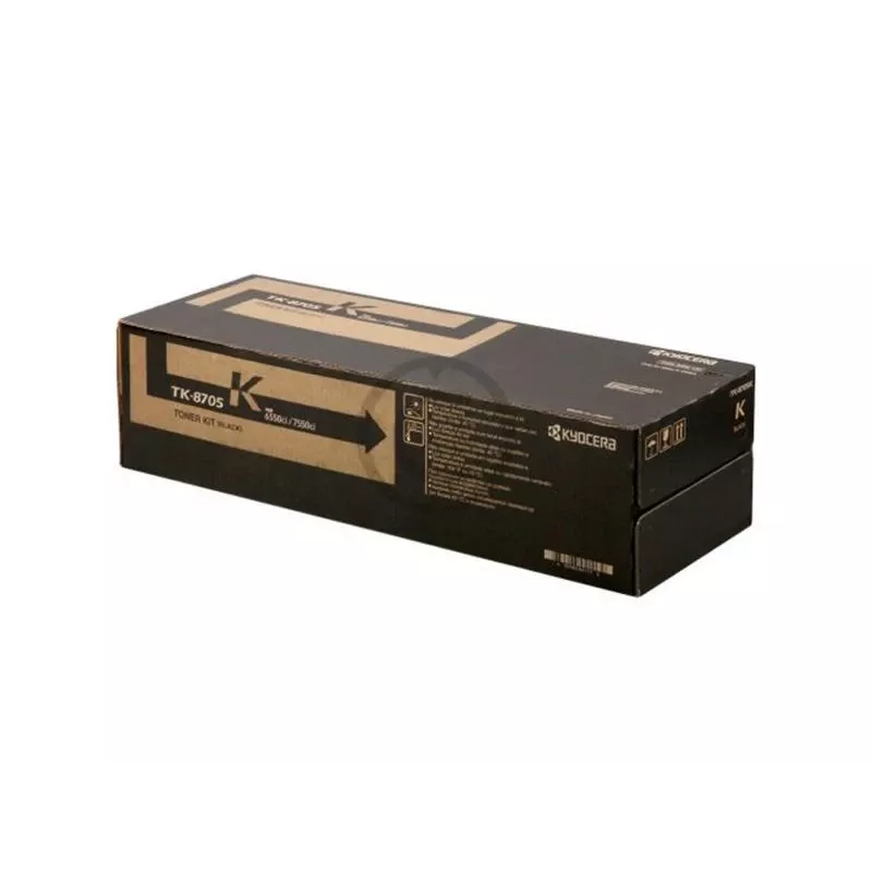 KYOCERA TK-8705K dažų kasetė 1 vnt. Originali juoda
