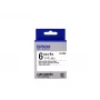 Epson etikečių kasetė Standard LK-2WBN juoda/baltas 6 mm (9 m)
