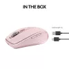 Pelių Logitech MX 3S Pink USB Optical
