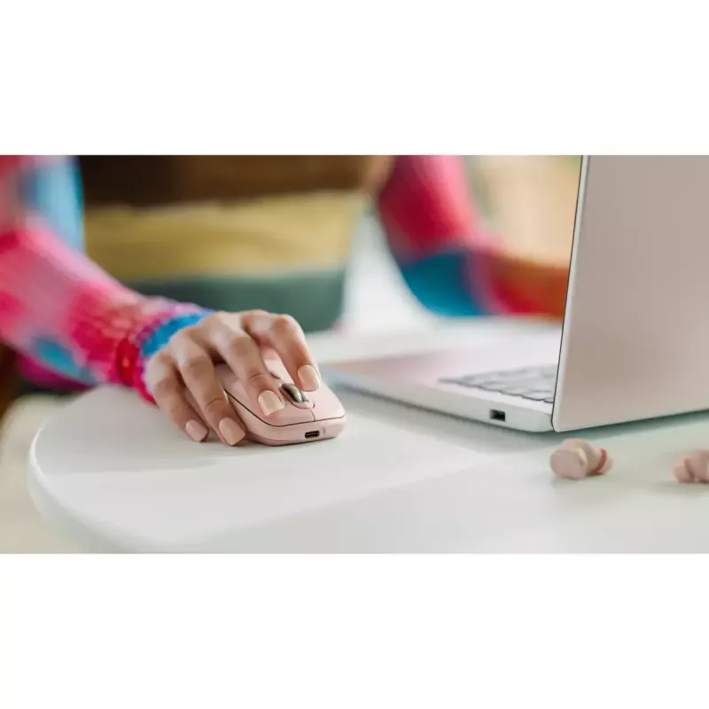 Pelių Logitech MX 3S Pink USB Optical