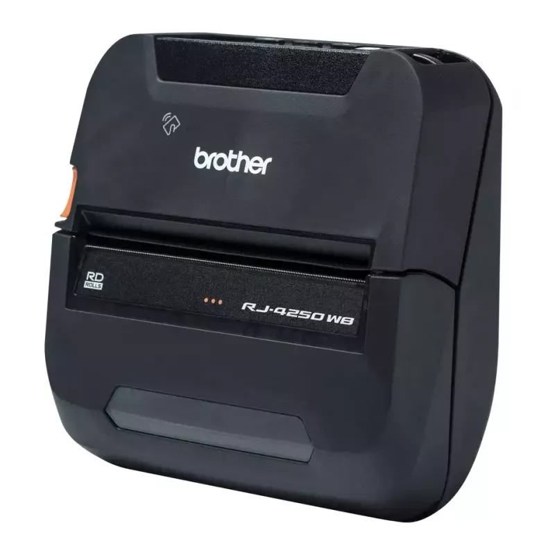 Brother RJ-4250WB etikečių spausdintuvas 203 x 203 DPI 127 mm/sek Laidinis ir belaidis Wi-Fi Bluetooth