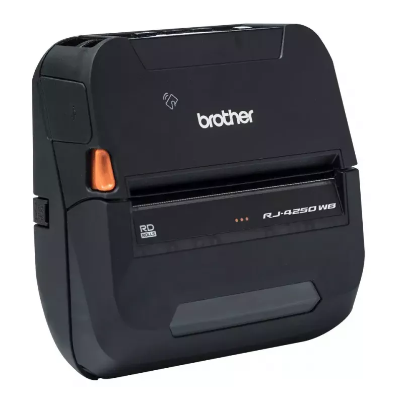 Brother RJ-4250WB etikečių spausdintuvas 203 x 203 DPI 127 mm/sek Laidinis ir belaidis Wi-Fi Bluetooth