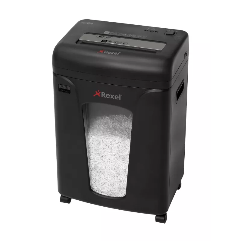 Rexel Mercury REM820 neužstrigantis smulkintuvas P5, mikro pjovimas, 22,5 cm, 1,9 x 15 mm, 21 l, 220 lapų, 58 dB