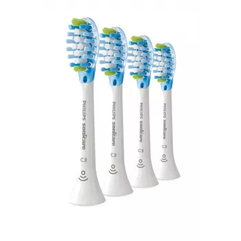 „Philips Premium Plaque Defence HX9044/87“ 4 vnt. šepetėlių galvučių rinkinys, 4 vnt., balta, 3 mėn., vidutinio kietumo, 62000 judesių per minutę, „Philips“