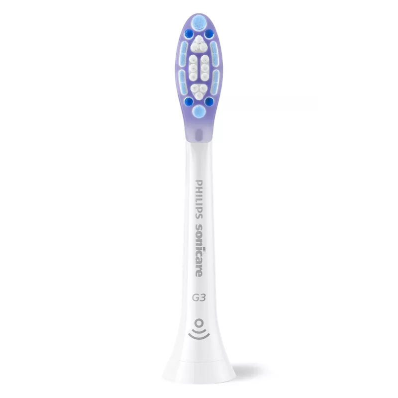 „Philips Premium Gum Care HX9054/87“ 4 vnt. šepetėlių galvučių rinkinys, 4 vnt., Balta, 3 mėn., Minkšta, 62000 judesių per minutę, Philips