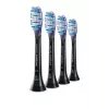 „Philips Premium Gum Care“ HX9054/88 4 vnt. šepetėlių galvučių rinkinys, 4 vnt., juoda, 3 mėn., minkšta, 62000 judesių per minutę, „Philips“