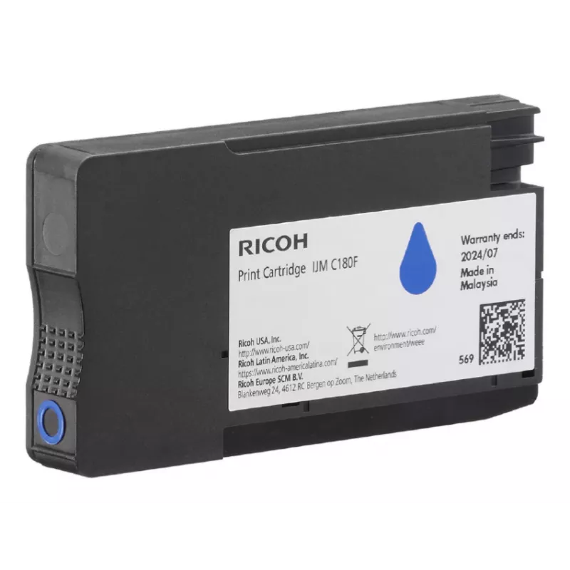 Ricoh 408518 tonerio kasetė 1 vnt. originali žydra