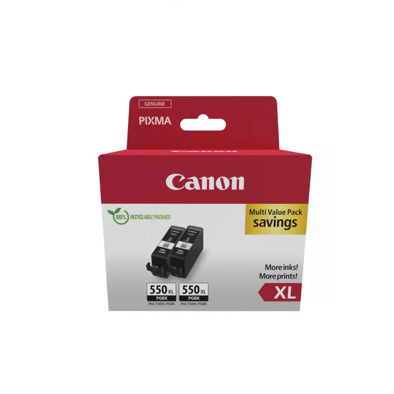 Canon 6431B010 rašalo kasetė 2 vnt. Originali juoda