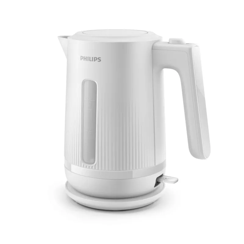 Philips 3000 serijos virdulys, 1,7 l, 2200 W, baltas, plastikinis, apsauga nuo perkaitimo, belaidis
