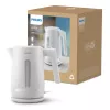 Philips 3000 serijos virdulys, 1,7 l, 2200 W, baltas, plastikinis, apsauga nuo perkaitimo, belaidis