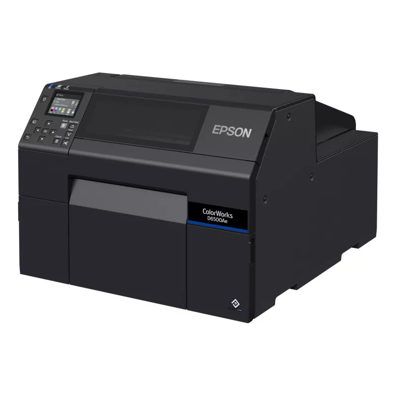 Epson ColorWorks D6500Ae etikečių spausdintuvas Terminis pernašimas Spalvota 1200 x 1200 DPI 85 mm/sek. Laidinis Ethernet LAN