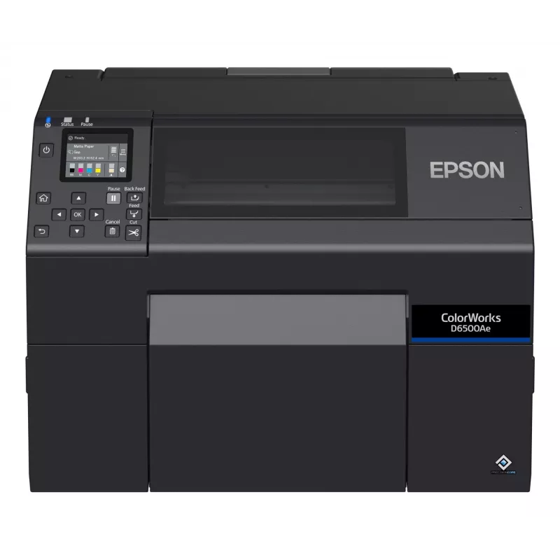 Epson ColorWorks D6500Ae etikečių spausdintuvas Terminis pernašimas Spalvota 1200 x 1200 DPI 85 mm/sek. Laidinis Ethernet LAN