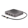 StarTech.com USB C dokinė stotelė, du 4K 60 Hz HDMI, suderinama su Macbook Pro (M1/M2/M3/M4) ir Windows, USB-A/USB-C 10 Gb/s centras, 100 W galios tiekimas, GbE, SD, 22 colių / 56 cm laidas