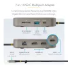 StarTech.com USB C dokinė stotelė, du 4K 60 Hz HDMI, suderinama su Macbook Pro (M1/M2/M3/M4) ir Windows, USB-A/USB-C 10 Gb/s centras, 100 W galios tiekimas, GbE, SD, 22 colių / 56 cm laidas