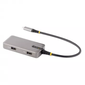 StarTech.com USB-C daugiafunkcis adapteris - 4K 60Hz HDMI - HDR - 2 prievadų 5Gbps USB 3.0 šakotuvas - 100W maitinimo perdavimas - GbE - Works with Chromebook sertifikuotas - Windows/macOS