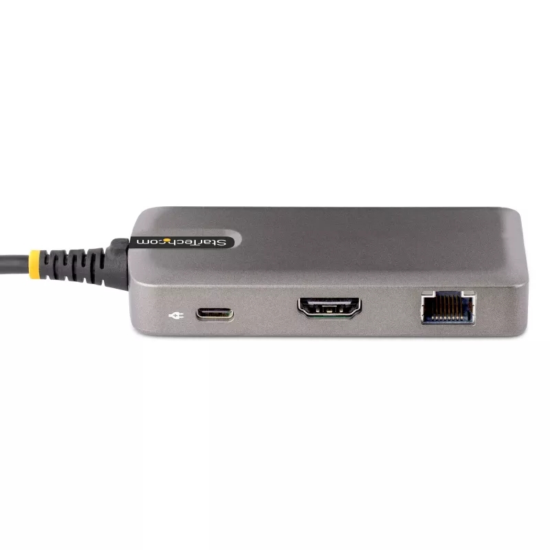 StarTech.com USB-C daugiafunkcis adapteris - 4K 60Hz HDMI - HDR - 2 prievadų 5Gbps USB 3.0 šakotuvas - 100W maitinimo perdavimas - GbE - Works with Chromebook sertifikuotas - Windows/macOS
