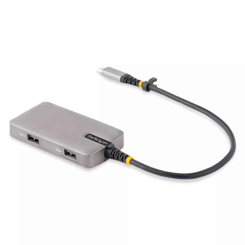 StarTech.com USB-C daugiafunkcis adapteris - 4K 60Hz HDMI su HDR - 3 prievadų USB šakotuvas - 100W maitinimo perdavimas - sertifikuotas veikia su Chromebook - Windows/macOS/iPadOS/Android™