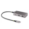 StarTech.com USB-C daugiafunkcis adapteris - 4K 60Hz HDMI su HDR - 3 prievadų USB šakotuvas - 100W maitinimo perdavimas - sertifikuotas veikia su Chromebook - Windows/macOS/iPadOS/Android™