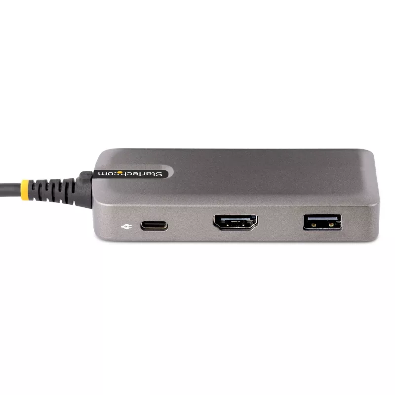 StarTech.com USB-C daugiafunkcis adapteris - 4K 60Hz HDMI su HDR - 3 prievadų USB šakotuvas - 100W maitinimo perdavimas - sertifikuotas veikia su Chromebook - Windows/macOS/iPadOS/Android™