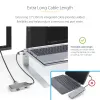 StarTech.com USB-C daugiafunkcis adapteris - 4K 60Hz HDMI su HDR - 3 prievadų USB šakotuvas - 100W maitinimo perdavimas - sertifikuotas veikia su Chromebook - Windows/macOS/iPadOS/Android™