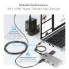 StarTech.com USB-C daugiafunkcis adapteris - 4K 60Hz HDMI su HDR - 3 prievadų USB šakotuvas - 100W maitinimo perdavimas - sertifikuotas veikia su Chromebook - Windows/macOS/iPadOS/Android™