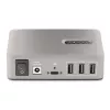 StarTech.com 10 prievadų USB-C šakotuvas – 8x USB-A/2x USB-C – maitinamas su 65W maitinimo šaltiniu – USB 3.1 10 Gbps – staliniam / nešiojamam kompiuteriui skirtas USB šakotuvas su USB-IF sertifikuotu 3 pėdų fiksuojamu kabeliu, USB C šakotuvas