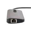 StarTech.com USB-C universali jungtis, 4K 60Hz HDMI vaizdo išvestis, 3 prievadų 5 Gbps USB-A šakotuvas, 100 W USB maitinimo perdavimas / GbE / SD / MicroSD, 30 cm laidas, nešiojama nešiojamojo kompiuterio dokinimo stotelė