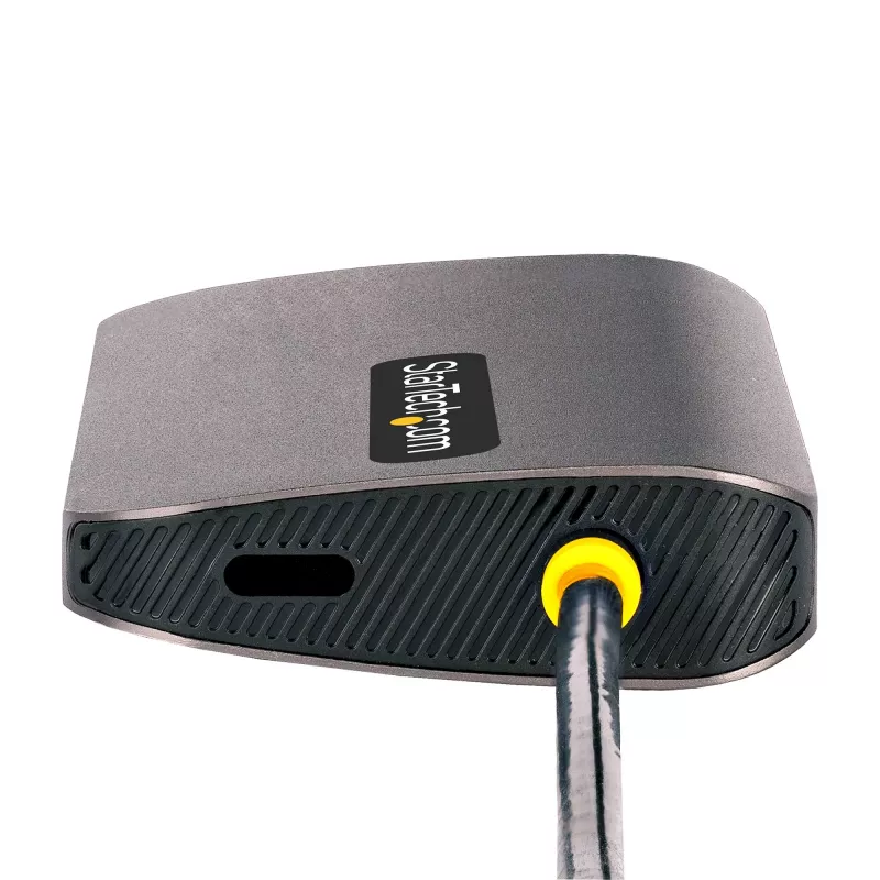 StarTech.com USB-C universali jungtis, 4K 60Hz HDMI vaizdo išvestis, 3 prievadų 5 Gbps USB-A šakotuvas, 100 W USB maitinimo perdavimas / GbE / SD / MicroSD, 30 cm laidas, nešiojama nešiojamojo kompiuterio dokinimo stotelė