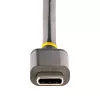 StarTech.com USB-C universali jungtis, 4K 60Hz HDMI vaizdo išvestis, 3 prievadų 5 Gbps USB-A šakotuvas, 100 W USB maitinimo perdavimas / GbE / SD / MicroSD, 30 cm laidas, nešiojama nešiojamojo kompiuterio dokinimo stotelė