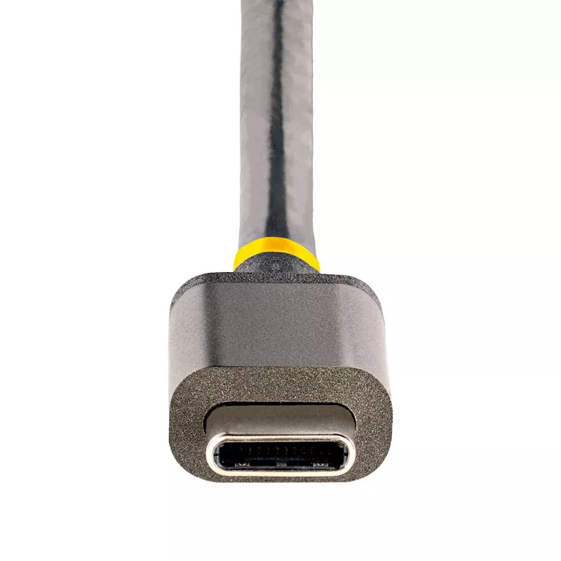 StarTech.com USB-C universali jungtis, 4K 60Hz HDMI vaizdo išvestis, 3 prievadų 5 Gbps USB-A šakotuvas, 100 W USB maitinimo perdavimas / GbE / SD / MicroSD, 30 cm laidas, nešiojama nešiojamojo kompiuterio dokinimo stotelė