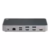 StarTech.com USB-C trijų monitorių dokavimo stotis - HDMI/DP trigubas 4k USB-C dokas - 5x USB šakotuvas - GbE - 100W PD - universali kelių monitorių dokavimo stotis - suderinama su Thunderbolt 3/4
