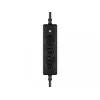 Sandberg USB Office Headset Pro Stereo, laidinis, biurui/skambučių centrui, 20 - 20000 Hz, 115 g, ausinės, juoda