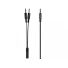Sandberg MiniJack pokalbių ausinės, laidinės, skambučiams/muzikai, 20 - 20000 Hz, 180 g, ausinės, juodos