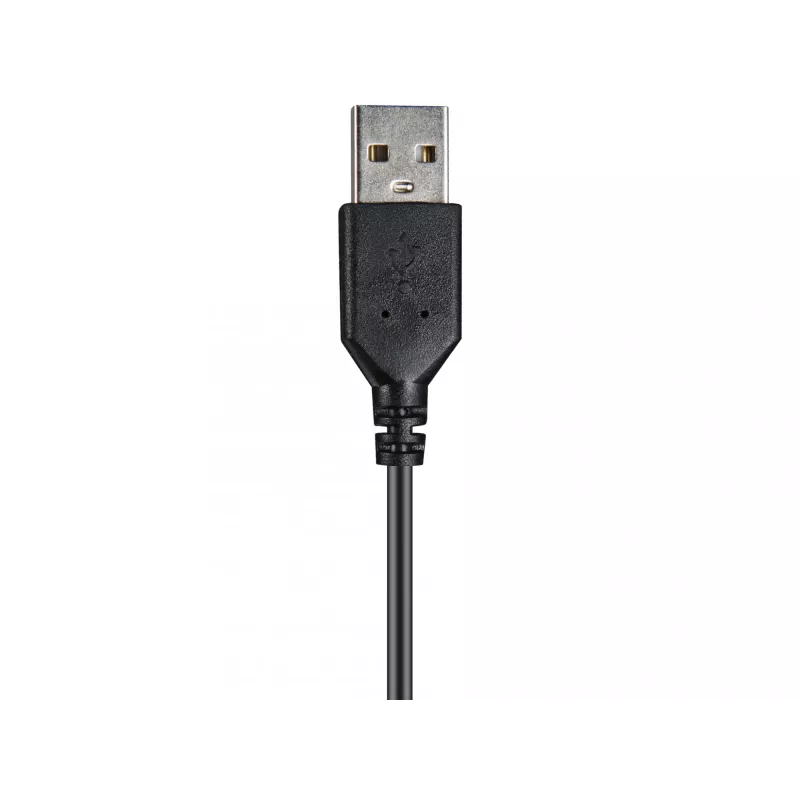 Sandberg USB+RJ9/11 laisvų rankų įranga Pro Stereo, laidinė, biurui/skambučių centrui, 20–7000 Hz, ausinės, juoda
