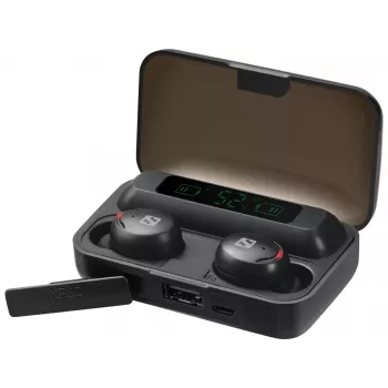 Sandberg Wireless Earbuds + Powerbank, True Wireless Stereo (TWS), 20 - 20000 Hz, Calls/Music, Headset, Juoda