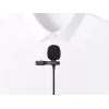 Sandberg Streamer USB prisegamas mikrofonas, petlichny/lavallier mikrofonas, -38 dB, 50–18000 Hz, 16 bitų, 48 kHz, 84 dB