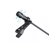 Sandberg Streamer USB prisegamas mikrofonas, petlichny/lavallier mikrofonas, -38 dB, 50–18000 Hz, 16 bitų, 48 kHz, 84 dB