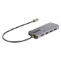 StarTech.com USB C kelių prievadų adapteris, 4K 60Hz HDMI vaizdo, 3 prievadų 5Gbps USB šakotuvas, 100W Power Delivery perdavimas, GbE, 12 colių/30 cm kabelis, Mini kelioninis dokas, nešiojamojo kompiuterio dokavimo stotelė