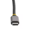 StarTech.com USB C kelių prievadų adapteris, 4K 60Hz HDMI vaizdo, 3 prievadų 5Gbps USB šakotuvas, 100W Power Delivery perdavimas, GbE, 12 colių/30 cm kabelis, Mini kelioninis dokas, nešiojamojo kompiuterio dokavimo stotelė