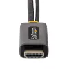 StarTech.com 30 cm HDMI į DisplayPort adapterio kabelis, aktyvus 4K 60Hz HDMI 2.0 į DP 1.2 keitiklis, HDR, maitinamas per USB magistralę, HDMI šaltinis į DisplayPort monitorių nešiojamiesiems / stacionariems kompiuteriams